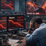 वैश्विक भू-राजनीतिक उथल-पुथल के बीच दलाल स्ट्रीट धराशायी