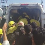 आईएसबीटी क्षेत्र में कार-ट्रक की जोरदार टक्कर, SDRF ने ट्रक में फंसे युवक को निकाला सुकुशल बाहर