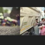 कांवली रोड पर तेज रफ्तार डंपर की चपेट में आने से मजदूर की मौत