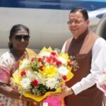 राष्ट्रपति द्रौपदी मुर्मू पहुंचीं देहरादून,राज्यपाल, मुख्यमंत्री ने किया स्वागत