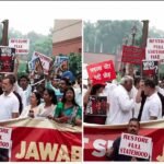 राहुल-प्रियंका समेत विपक्षी नेताओं का संसद परिसर में प्रदर्शन, सरकार पर बोला हमला