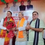 भाजपा कार्यकर्ताओं ने किया राष्ट्रीय उपाध्यक्ष रावत का भव्य स्वागत