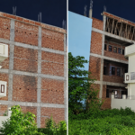 कारगी चौक के चंद्र विहार में तीन मंजिला के नक्शे पर तन गई चार मंजिला बिल्डिंग
