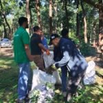 स्वच्छता ही सेवा अभियान के अंतर्गत लक्ष्मण सिद्ध मंदिर परिसर एवं वन क्षेत्र में चलाया स्वच्छता अभियान